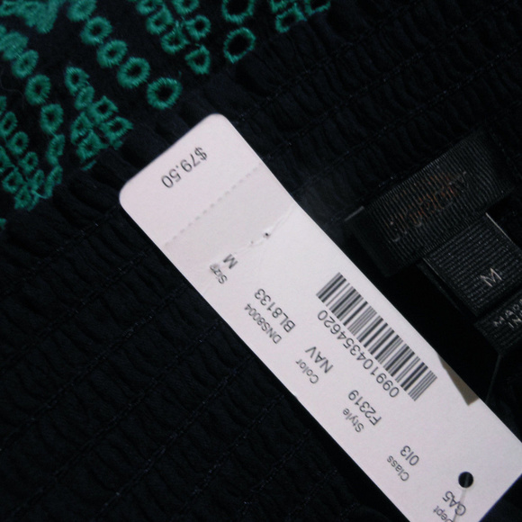 J CREW Embroidered Gauze Eyelet Mini Skirt M NWT - Picture 5 of 5